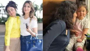 Raha Kapoor Gets A Kiss From Sister, Samara Sahni On Her Birthday, Pictures Inside