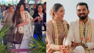 Athiya Shetty Hides Her Baby Bump With 'Dupatta' At The Airport, As She Travels With KL Rahul