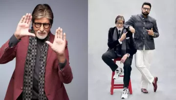 'KBC 16' Host Amitabh Bachchan Gets Teary-Eyed Over Son, Abhishek's Emotional Comment On Fatherhood