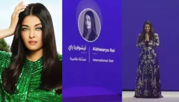 Screen Displays Aishwarya's Name Without 'Bachchan', She Looks Gorgeous At An Event, Netizens React