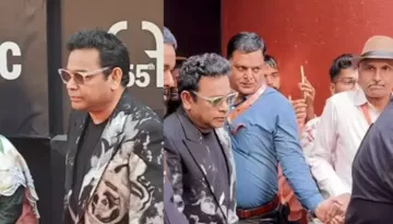 AR Rahman Looks Heartbroken As He Makes His First Appearance After Separation From Saira Banu