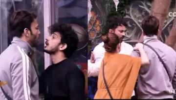 BB17: Munawar Faruqui-Vicky Jain Get Into A Physical Fight, Ankita Yells 'Vicky Ka Gala Chhod Munna'