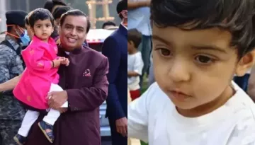 Mukesh Ambani's Grandson, Prithvi's Rare Pic From His School Surfaces, He Cutely Adores A Furry Cat