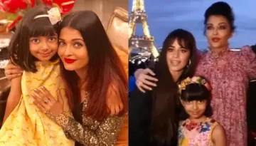 Aaradhya Bachchan Was In Wonder, While Aishwarya Pulled Her To Pose With Camila Cabello In Old Video
