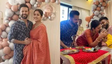 Ishita Dutta-Vatsal Sheth Host Their Son, Vaayu's 'Annaprashan' Ceremony, Little One Wears A 'Kurta'