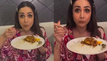 Malaika Arora's Weird Facial Movements While Eating Grab Attention, Netizen Says 'Botox Gone Wrong'