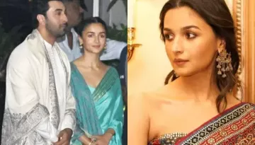 Alia Bhatt's Blue Saree For The Ram Mandir 'Pran Prathistha' Ceremony Had Depiction Of 'Ramayana'?