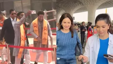 Sachin Tendulkar's Wife, Anjali And Daughter, Sara Smiling But Not Saying Jai Shri Ram Irks Netizens