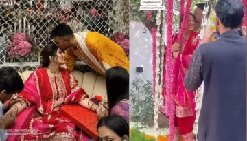 Plus-Size Influencer, Sakshi Sindwani Opts A Red 'Salwar' With Braided Hairdo For 'Mehendi' Ceremony