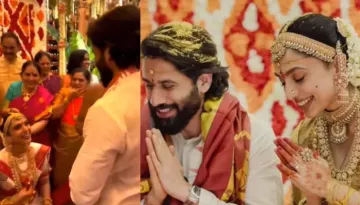 Sobhita Dhulipala Wipes Tears As Naga Chaitanya Makes Her Wear A Mangalsutra During Wedding Ritual