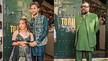 Anurag Kashyap's Daughter, Aaliyah And Her To-Be Groom, Shane Twin In Teal For Their Engagement