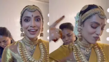 Sobhita Dhulipala Screams 'Meri Shaadi Hori Hai' In Viral BTS Clip, Shows How To Be A Happy Bride