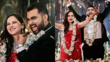 Viraj Ghelani And Palak Khimavat Are Now 'Happily Married', Bride Gave A Modern Twist To Red Lehenga
