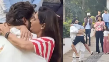 Allu Arjun's Wife, Sneha Reddy And Children Hug Him Tight As He Returns Home After A Night In Jail