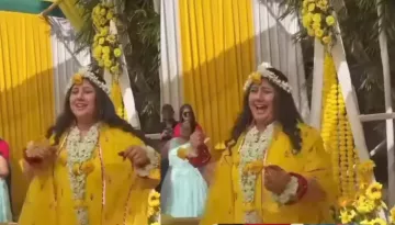 'Karishma Ka Karishma's', Jhanak Shukla Dances On 'Tumhi Ho Bandhu' In Unseen 'Haldi' Video