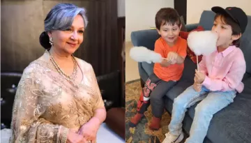 Sharmila Tagore Recalls Jeh's Adorable Antics, Shares Her Reaction To Taimur's Sudden Popularity