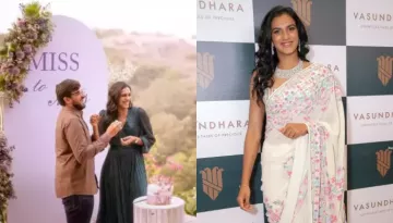 PV Sindhu Gets Married To Venkata Datta Sai, Bride Ditches The Red Hue And Stuns In A Pastel Lehenga