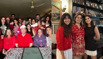 Kapoor's Christmas Family Picture Ft Alia, Raha, Agastya Nanda And Others While Karisma Is A No Show