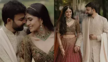 TV Actress, Tanvi Malhara Gets Married To Pratham Mehta, Bride Stuns In Heavily Embroidered Lehenga