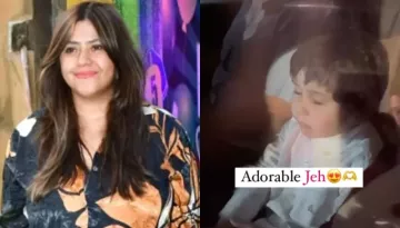 Ekta Kapoor's Son, Ravie's 5th B'Day Bash: Kareena's Son, Jeh, Shilpa With Samisha Arrive In Style