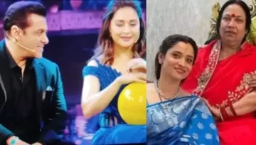 BB17: Salman Khan Recreates 'HAHK' Moment With Madhuri Dixit, Makes Ankita And Her MIL Take Vows