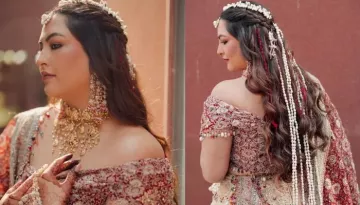 Sakshi Sindwani Sets New Trend With Her Haldi Outfit, Ditches Yellow And Flaunts Fabric-Braided Hair