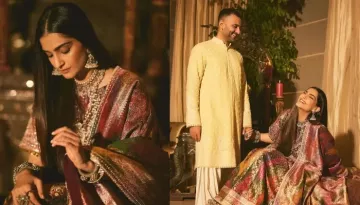 Sonam Kapoor Radiates Royalty In Vintage Ensemble With Real Gold Work And 80-90 Years Old Jewellery