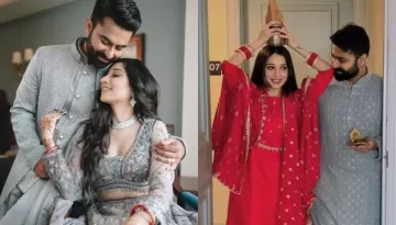 Vrushika Mehta Steps Into A New Home Weeks After Marriage, Performs 'Puja' With Hubby In A Video