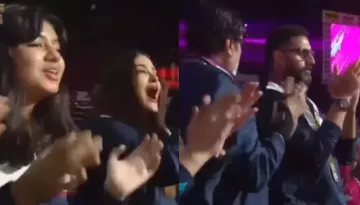 Amitabh Bachchan Looks Upset With Aishwarya Rai During Kabaddi Match, Asks Abhishek To Be Cheerful