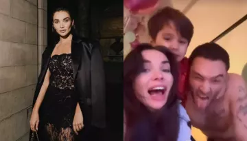 Amy Jackson Dances Her Heart Out On Her 32nd B'Day With Her Son, Andreas And Fiance, Ed Westwick