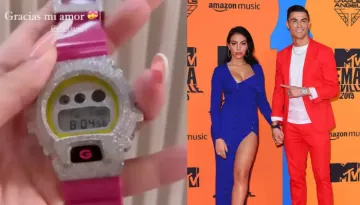 Netizens React To The Rs 83 Lakh Watch Ronaldo Gifted To His GF, Georgina 'Rs 30 Main Mele Pe Milti'