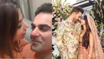 Sshura Khan Looks Lost In Arbaaz Khan's Eyes In New Pics, Flaunts Her Chunky Diamond Engagement Ring