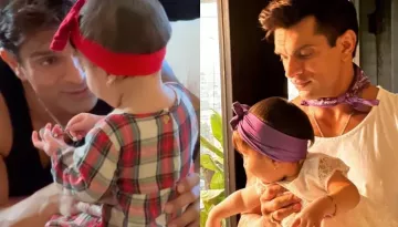 Karan Singh Grover Shares Concern On Daughter, Devi's Over-Friendly Nature, 'I'll Never Have A Life'