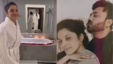 Ankita Lokhande Shares A Romantic Moment In Bathtub With Vicky Jain, Netizens Say 'Sab Natak Hai'