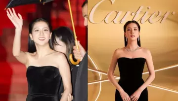 Blackpink's Jisoo Entered The Cartier Event Bejeweled In Diamond But Left Without Any Traces Of Them