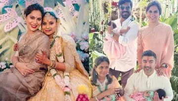 Upasana Kamineni Introduces Daughter, Klin Kaara's Little Sisters Who Are Looking Cute In Lehengas