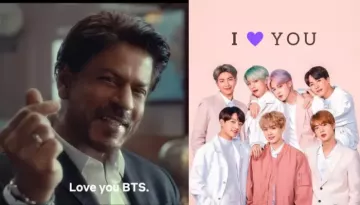 Shah Rukh Khan Elates The 'Desi' BTS Fans As He Declared His Love For The K-Pop Band, 'Love You BTS'