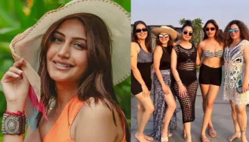 Surbhi Chandna Enjoys A Pool-Side Bachelorette With Her Girl Gang, Bride-To-Be Dons A Sexy Crop Top