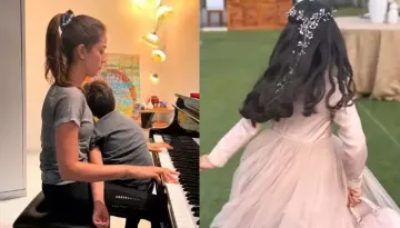 Mira Rajput's Daughter, Misha Turns Flower Girl At 'Maasi's Wedding, Son, Zain Gives Her A Hard Time