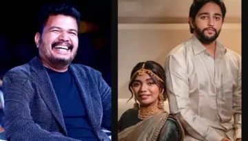 Filmmaker Shankar's Daughter Gets Engaged For Second Time, Bride-To-Be Stuns In A Half Saree