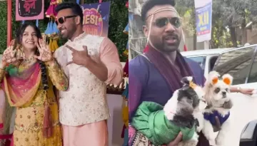Divya Agarwal's Unique 'Baraat': Groom, Apurva Arrives With His Dogs To Take His 'Dulhaniya'