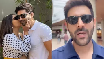 Debina Bonnerjee Gives Kiss To Husband, Gurmeet Choudhary, Netizens Confuse Him With Kartik Aaryan