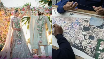 Tarun Tahiliani Reveals Rakul Preet Singh's Bridal Lehenga Took Over Thousands Hours To Be Made