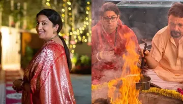 Smriti Irani Performs 'Griha Pravesh' With Hubby, Zubin Irani At Her Newly Purchased Home In Amethi