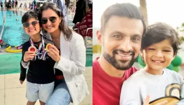 Sania Mirza's Son, Izhaan Wins Swimming Competition, His Dad Shoaib Malik Misses Proud Parent Moment