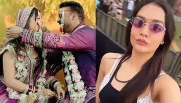 Divya Agarwal's First Look After Marriage: Flaunts 'Sindoor' As She Attends A Concert With Husband