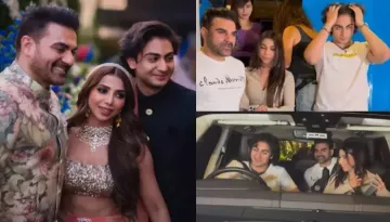 Arbaaz Khan Steps Out For Dinner With Sshura And Arhaan, Netizens Trolled Them, 'Papa Bhai Behen'