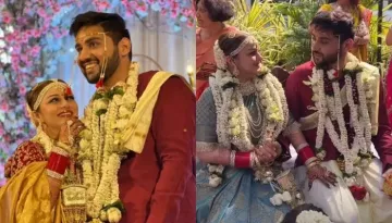 'Ishqbaaz' Fame, Nehalaxmi Iyer Gets Hitched To Fiance, Rudryash Joshii In A Traditional Ceremony