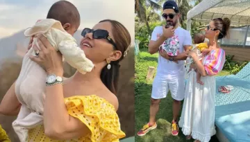 Rubina Dilaik Celebrates Her Twins' Three-Month Birthday, Shares Adorable Pictures With Baby Girls