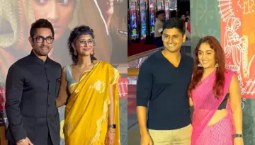Aamir Khan Poses With Ex-Wife, Kiran Rao At Laapata Ladies' Premiere, Newlyweds Ira Khan-Nupur Join
